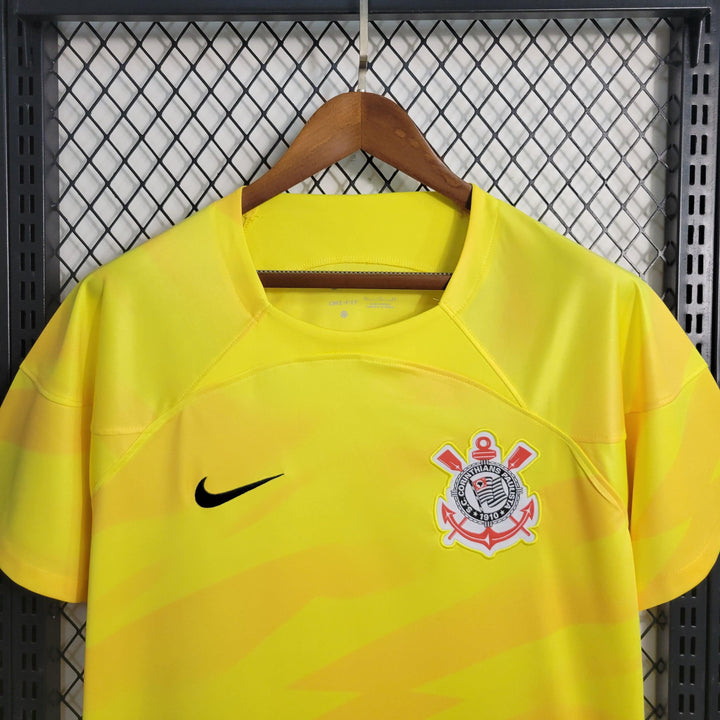 Camisa Corinthians 2023/24 Goleiro Amarela - Paixão no Manto