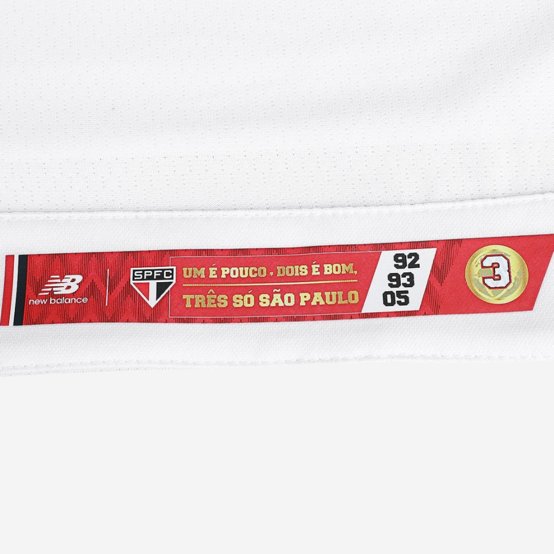 Camisa São Paulo 2025/26 I Luciano N° 10