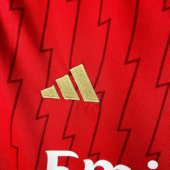 Camisa Arsenal Home 23/24 - Torcedor Adidas Feminina - Vermelho - Paixão no Manto