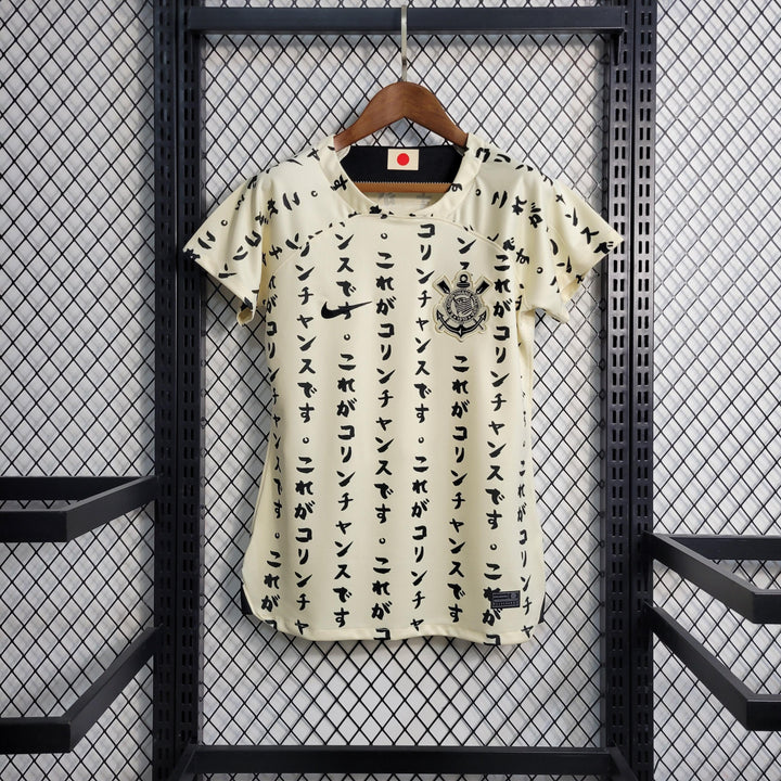 Camisa Feminina Corinthians 2022/23 - Homenagem ao Japão - Paixão no Manto