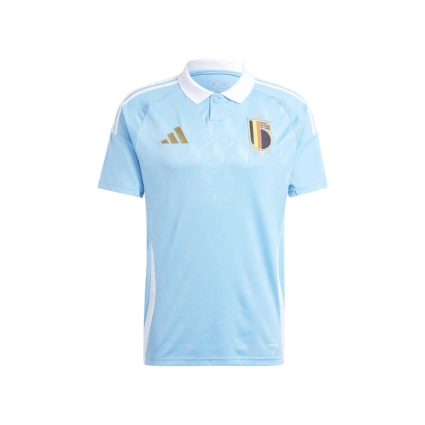 Camisa Bélgica Away 24/25 s/n° Torcedor Adidas Masculino - Azul celeste - Paixão no Manto