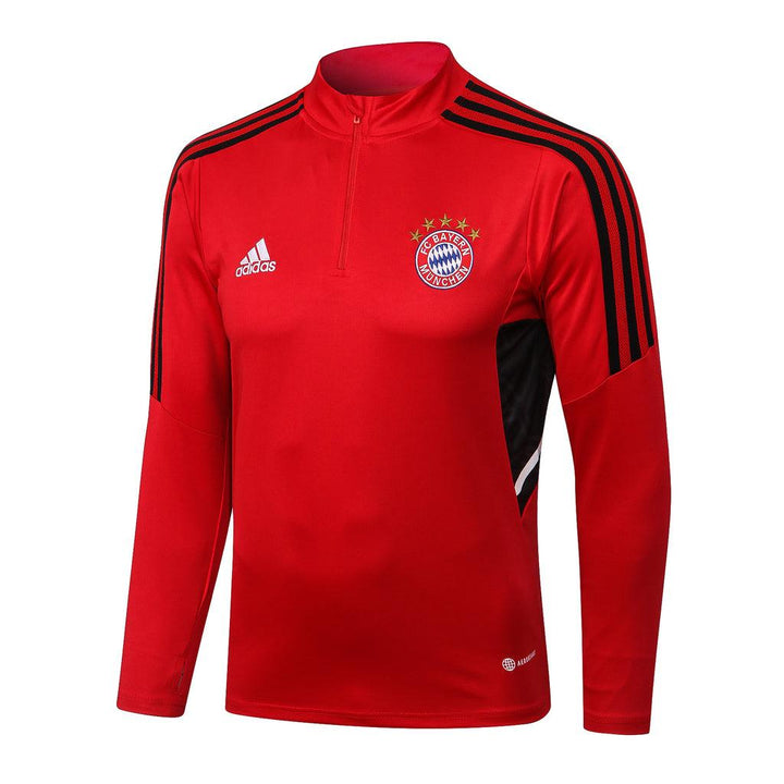 Conjunto Bayern de Munique 23/24 Masculino Adidas - Vermelho - Paixão no Manto