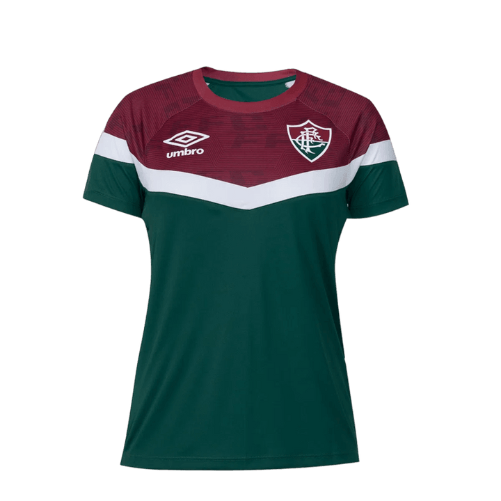 Camisa de Treino Fluminense 23/24- Feminino - Paixão no Manto