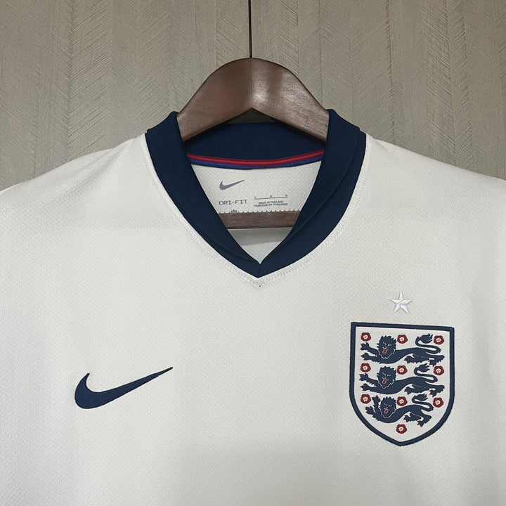 Camisa Inglaterra Home 24/25 s/n° Torcedor Nike Masculino - Branca - Paixão no Manto