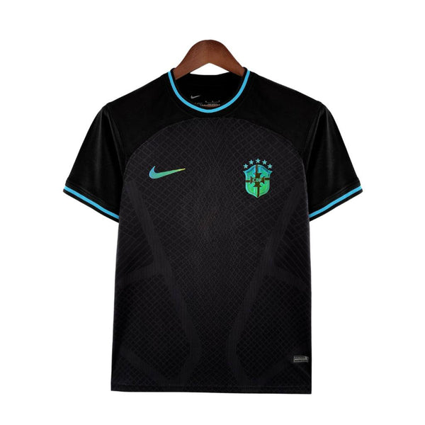 Camisa Seleção Brasileira Refletiva Edição Especial Torcedor Nike Masculina - Preta - Paixão no Manto