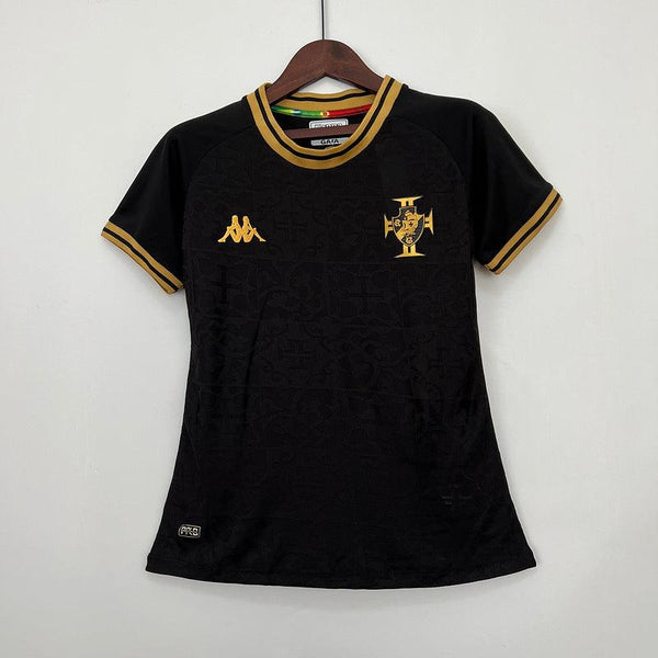 Camisa Feminina Vasco 23/24 - Preto - Paixão no Manto