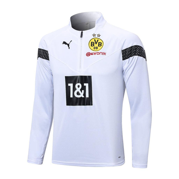 Conjunto Borussia Dortmund 23/24 Masculino Puma - Branco - Paixão no Manto