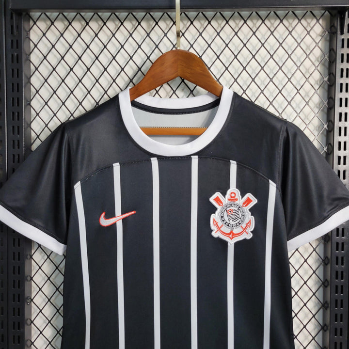 Camisa Feminina Corinthians 2023/24 Away - Paixão no Manto