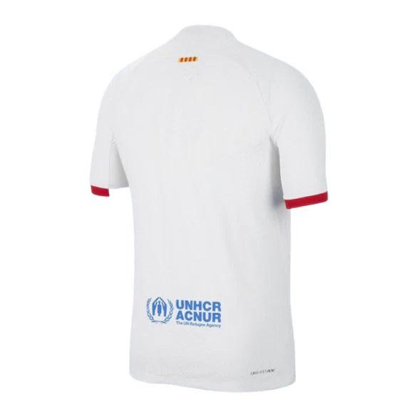 Camisa Barcelona Away 23/24 - Torcedor Nike Masculino - Branco - Paixão no Manto