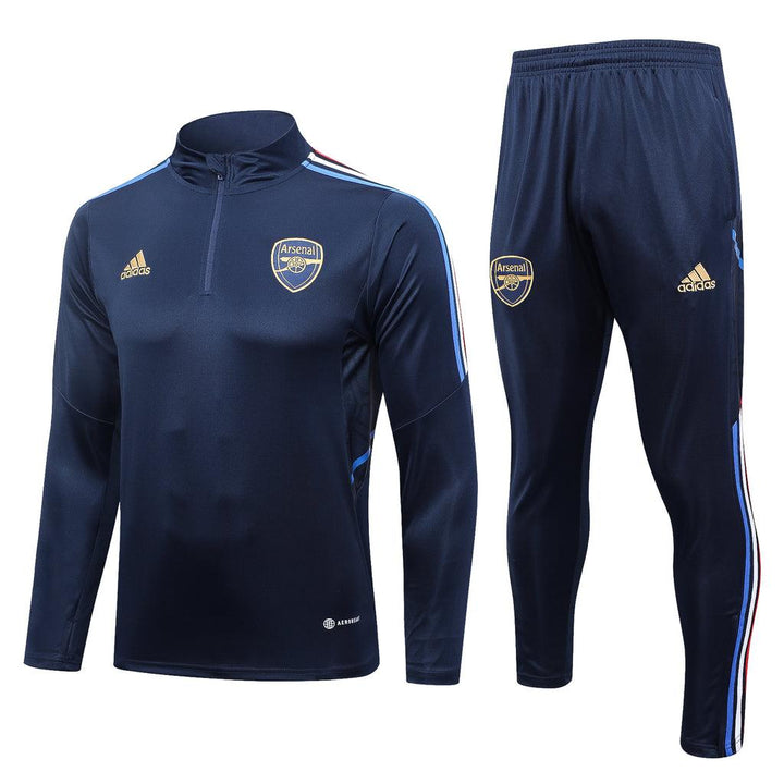 Conjunto Arsenal 23/24 Masculino Adidas - Azul - Paixão no Manto