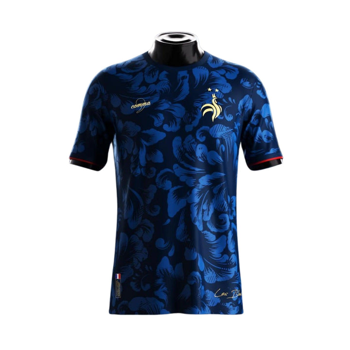 PRÉ-VENDA Camisa "Les Bleus" da França 2024 - Edição Exclusiva Azul marinho - Paixão no Manto