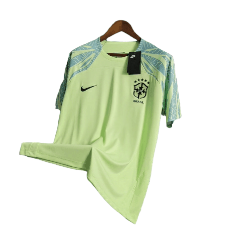 Camisa Seleção Brasileira Treino 22/23 Torcedor Nike Masculina - Verde - Paixão no Manto