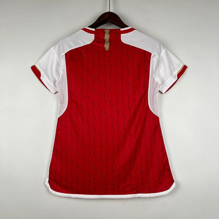 Camisa Arsenal Home 23/24 - Torcedor Adidas Feminina - Vermelho - Paixão no Manto