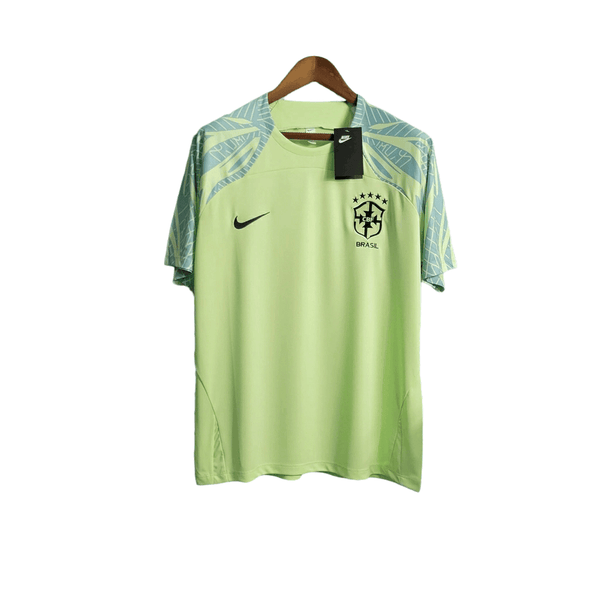 Camisa Seleção Brasileira Treino 22/23 Torcedor Nike Masculina - Verde - Paixão no Manto