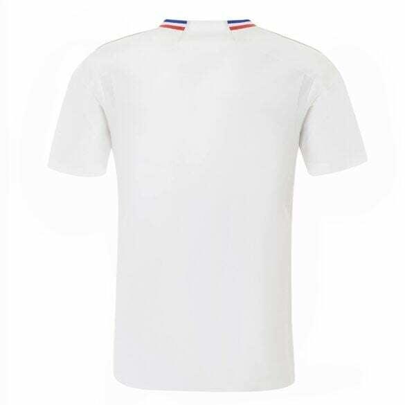 Camisa Lyon Home 23/24 - Torcedor Adidas Masculino - Branco - Paixão no Manto