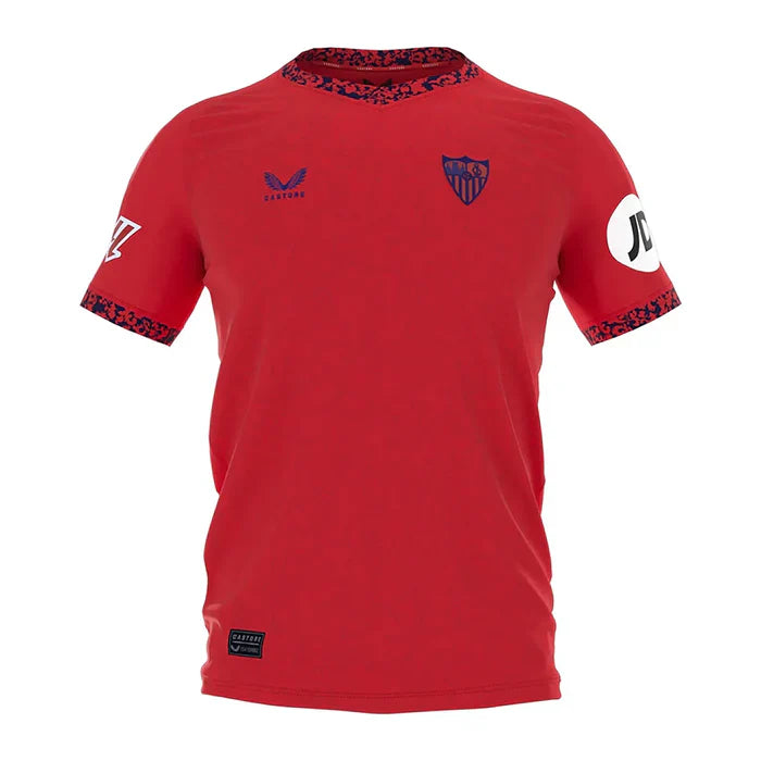 Camisa Sevilla 24/25 Away Gastore Torcedor - Vermelho
