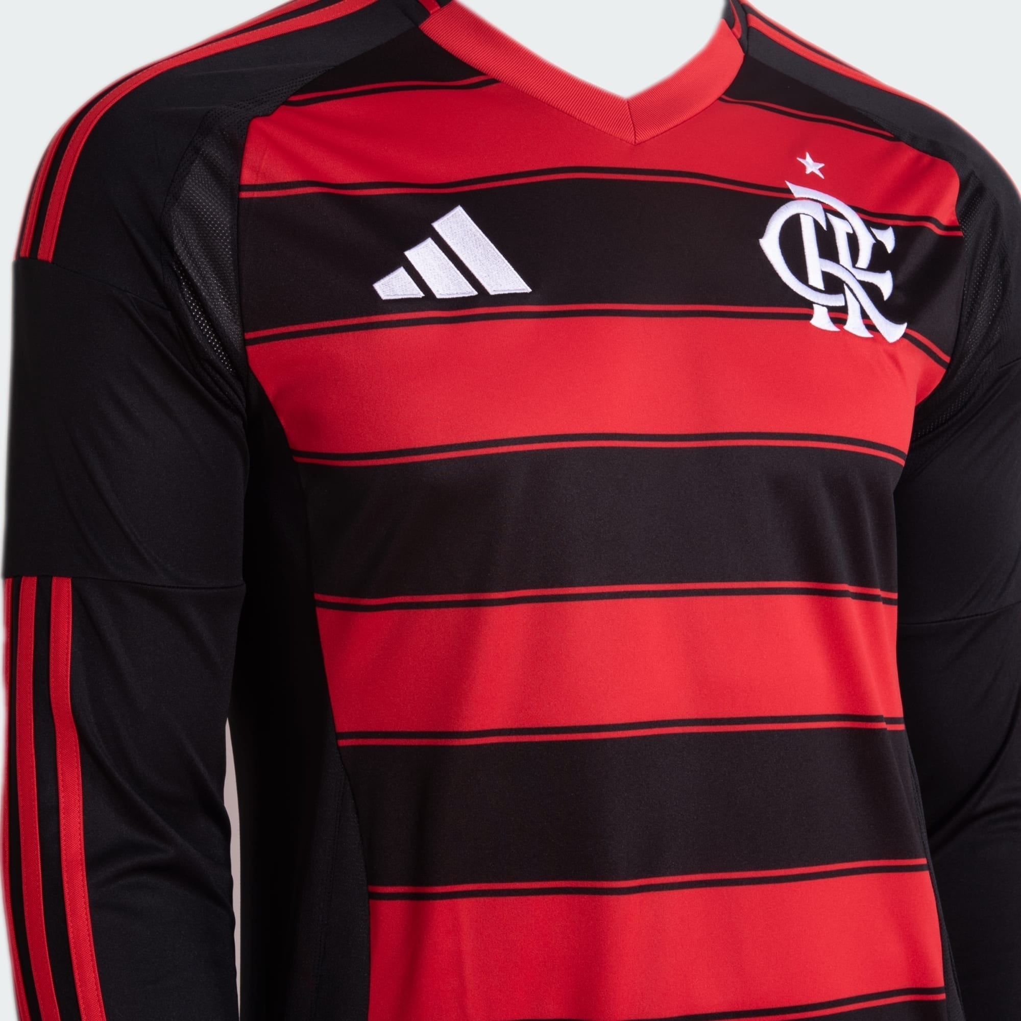 Camisa Adidas Flamengo 2025/26 I Manga Longa