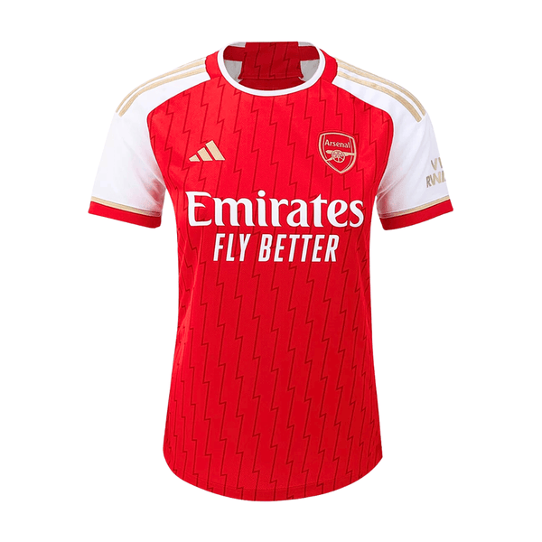 Camisa Arsenal Home 23/24 - Torcedor Adidas Feminina - Vermelho - Paixão no Manto