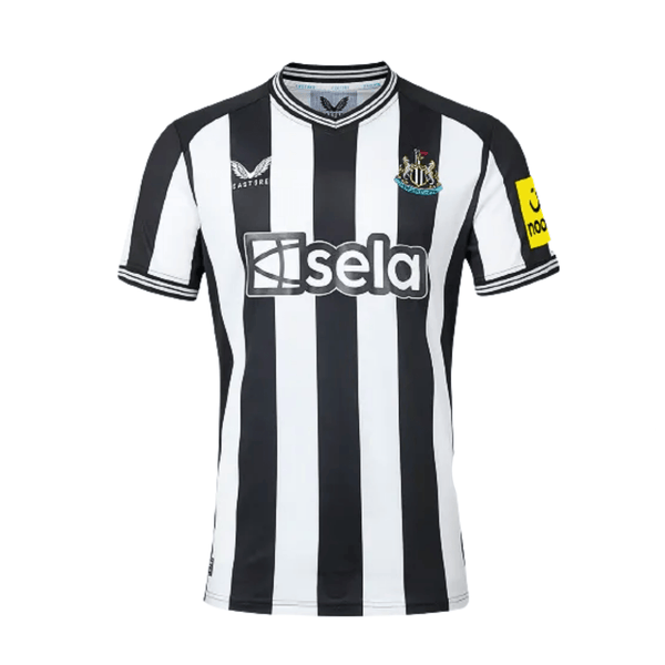 Camisa Newcastle Home 23/24 - Torcedor Castore Masculino - Preto e Branco - Paixão no Manto