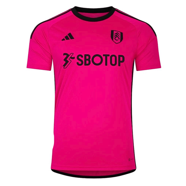 Camisa Fulham Away 23/24 - Torcedor Adidas Masculino - Rosa - Paixão no Manto