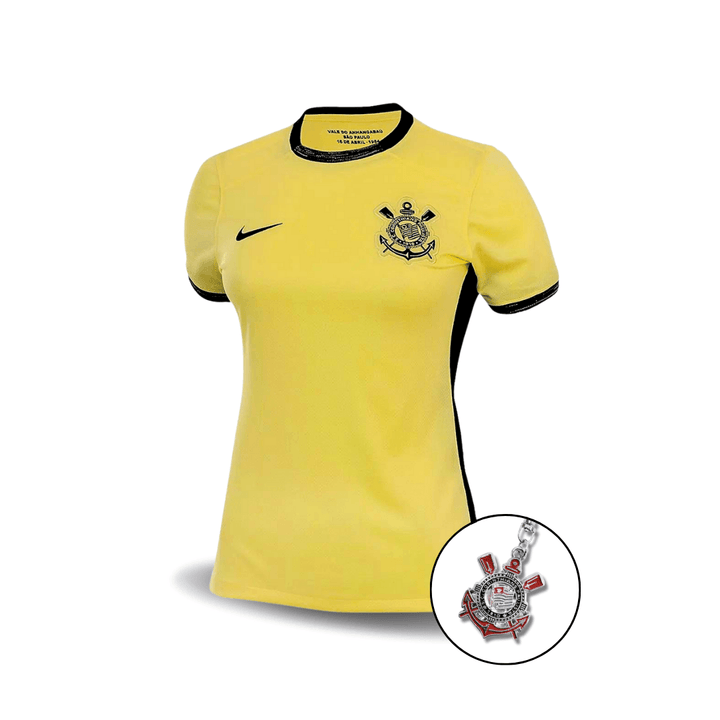 Camisa Feminina Corinthians 2023/24 Third - Paixão no Manto