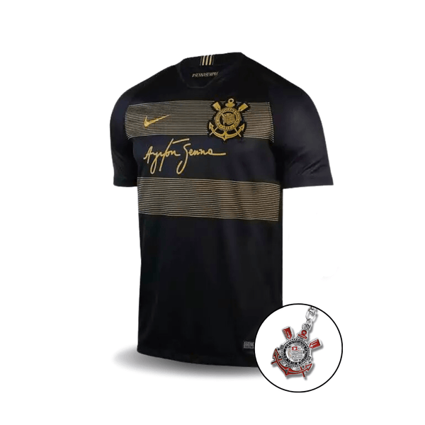 Camisa Retrô Corinthians x Ayrton Senna 2018/19 - Paixão no Manto