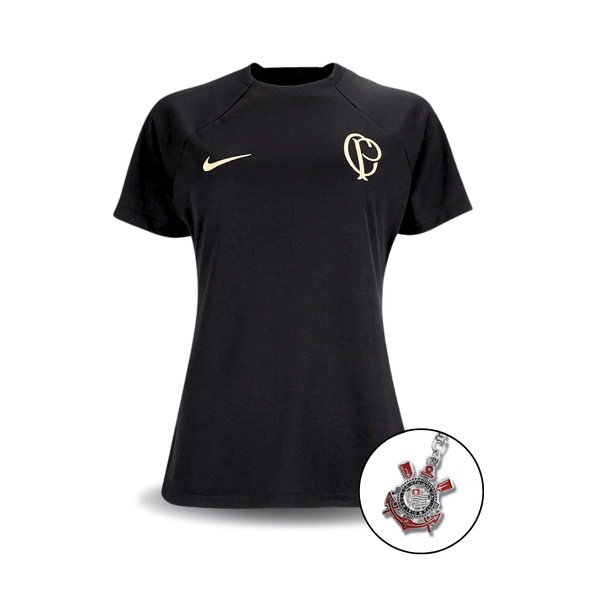 Camisa Feminina Corinthians 2022/23 Treino - Paixão no Manto