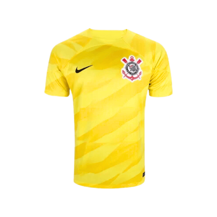 Camisa Corinthians 2023/24 Goleiro Amarela - Paixão no Manto