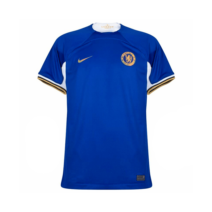 Camisa Holográfica Chelsea Home 23/24 - Torcedor Nike Masculino - Azul - Paixão no Manto