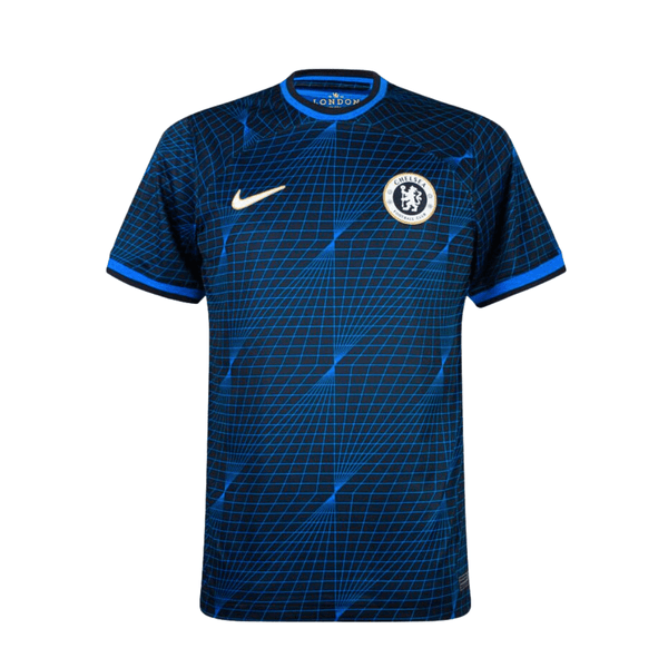 Camisa Chelsea Away 23/24 - Torcedor Nike Masculino - Azul Escuro - Paixão no Manto