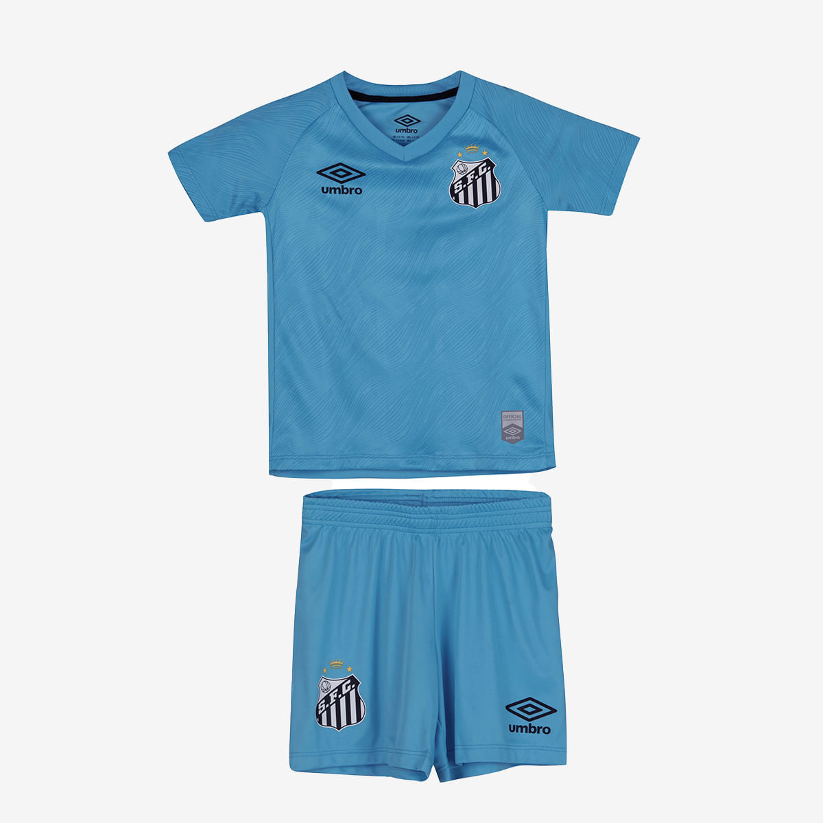 Conjunto Infantil Umbro Santos 2024/25 III