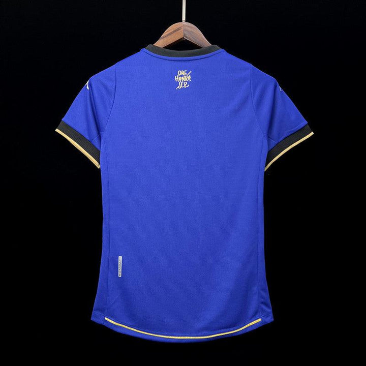 Camisa feminina Vasco Goleiro I 2023/24 - Kappa Azul e Dourado - Paixão no Manto