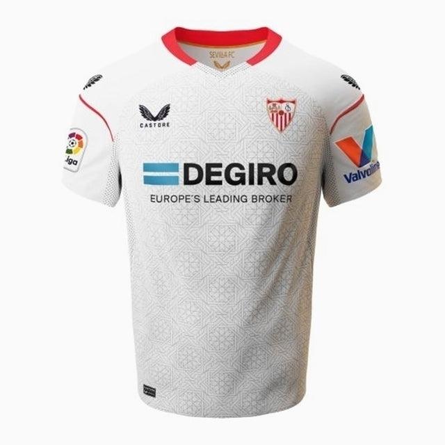 Camisa Sevilla Home 22/23 Torcedor Castore Masculina - Branco - Paixão no Manto