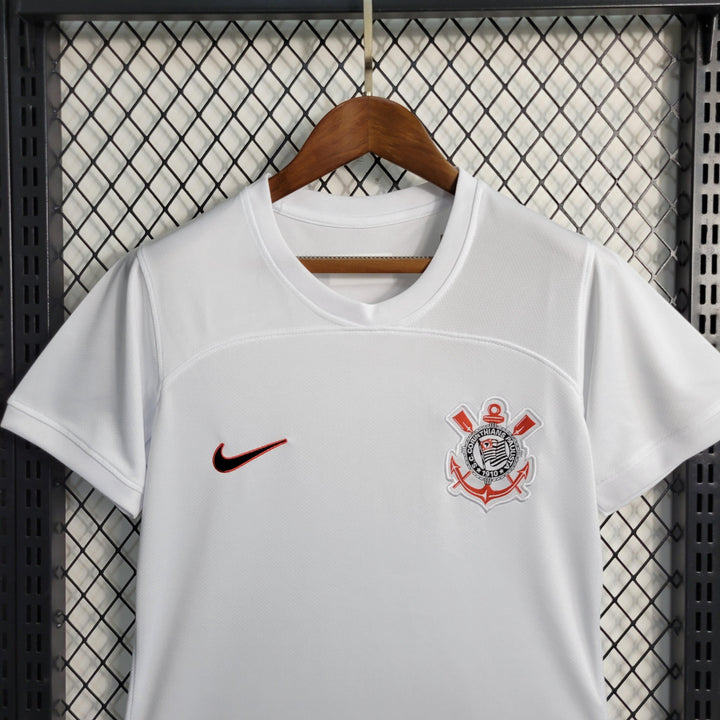 Camisa Feminina Corinthians 2023/24 Home - Paixão no Manto