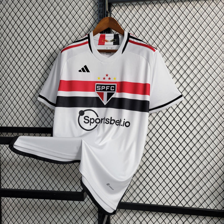 Camisa São Paulo Home 23/24 - Masculina - Paixão no Manto