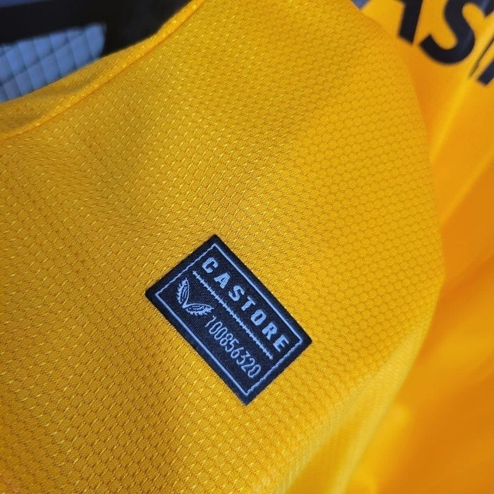 Camisa Wolves Home 23/24 - Torcedor Castore Masculina - Laranja - Paixão no Manto