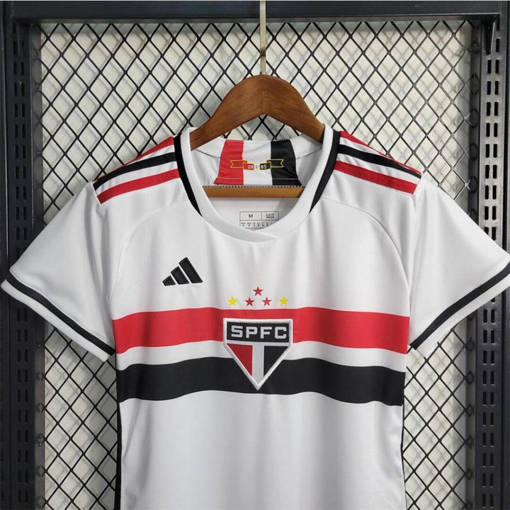 Camisa São Paulo - Home 23/24 - Feminina - Paixão no Manto