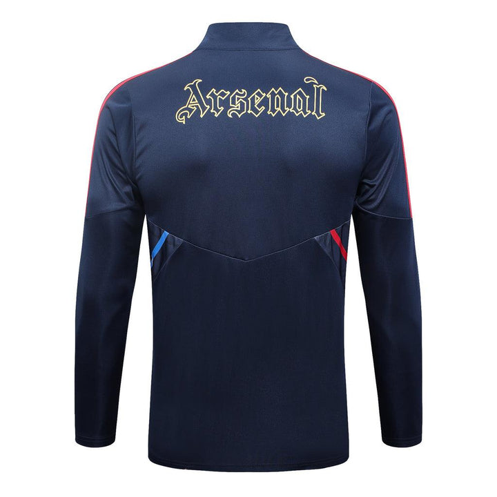 Conjunto Arsenal 23/24 Masculino Adidas - Azul - Paixão no Manto