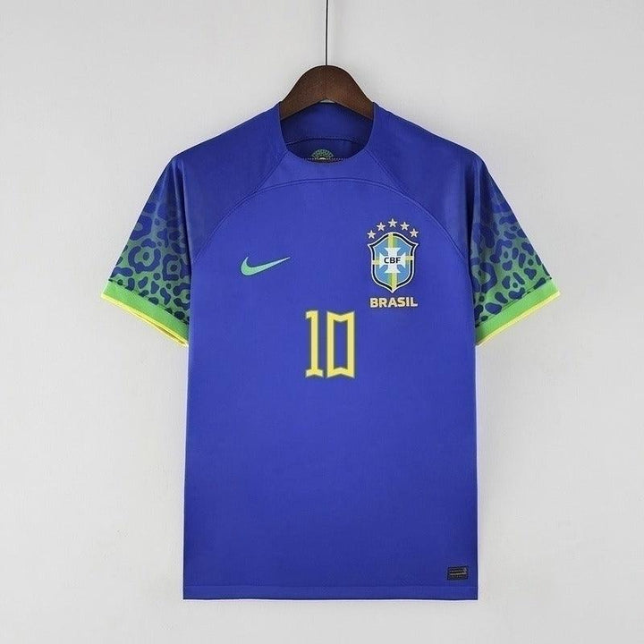 Camisa Seleção Brasileira II 2022 Torcedor Nike Masculina - Azul - Paixão no Manto