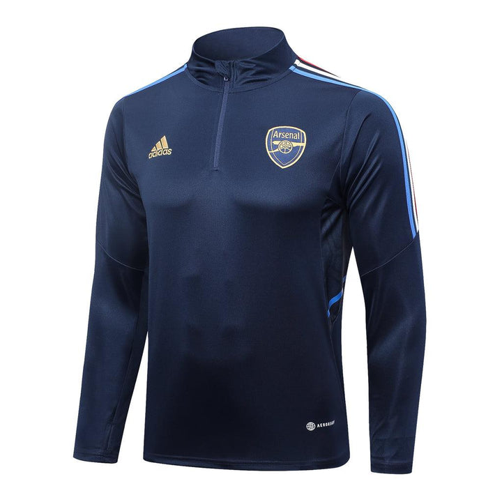 Conjunto Arsenal 23/24 Masculino Adidas - Azul - Paixão no Manto