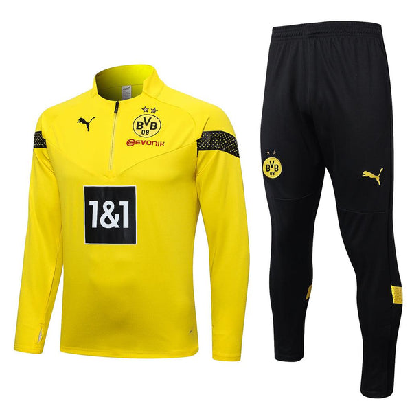 Conjunto Borussia Dortmund 23/24 Masculino Puma - Amarelo - Paixão no Manto