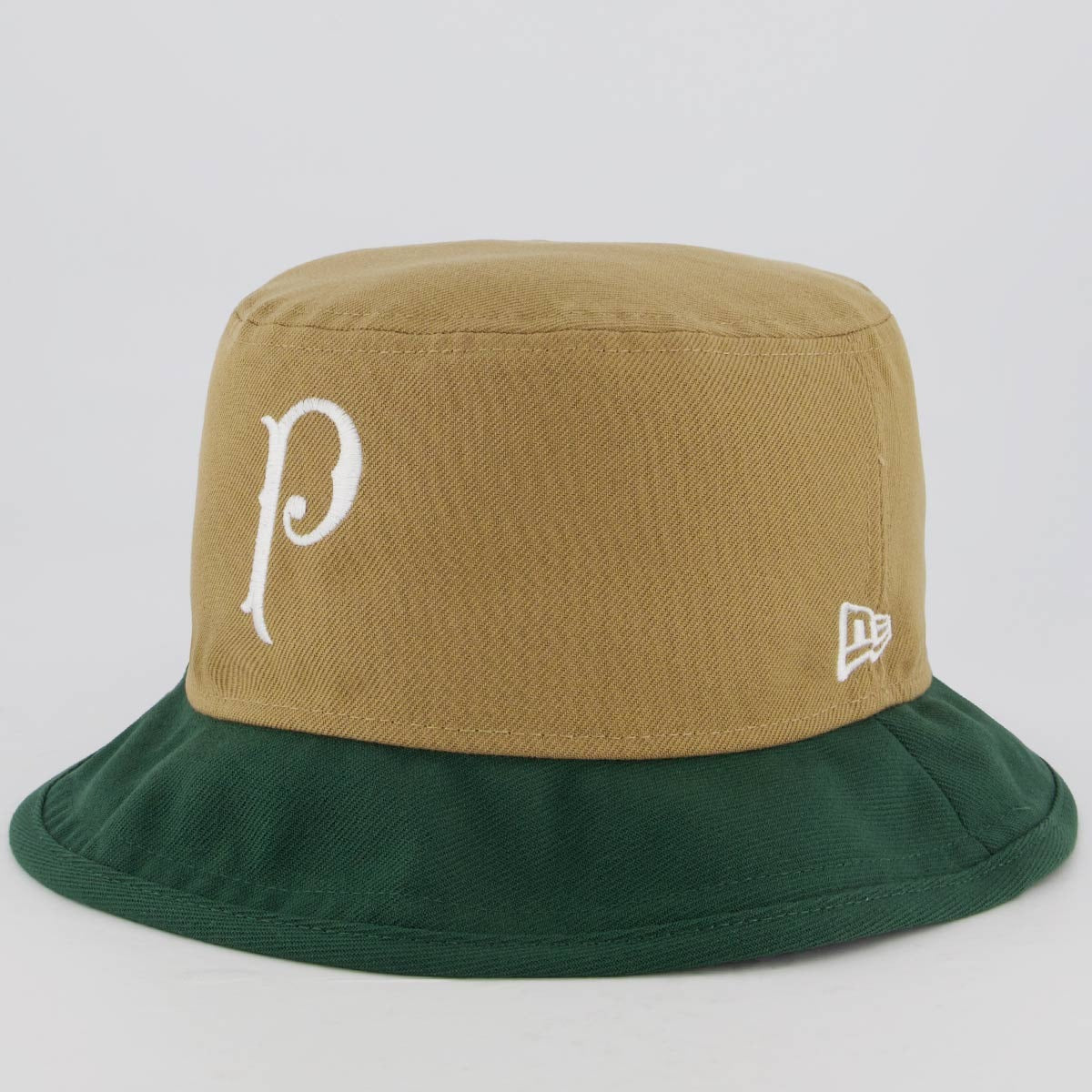 Bucket New Era Palmeiras Marrom e Verde