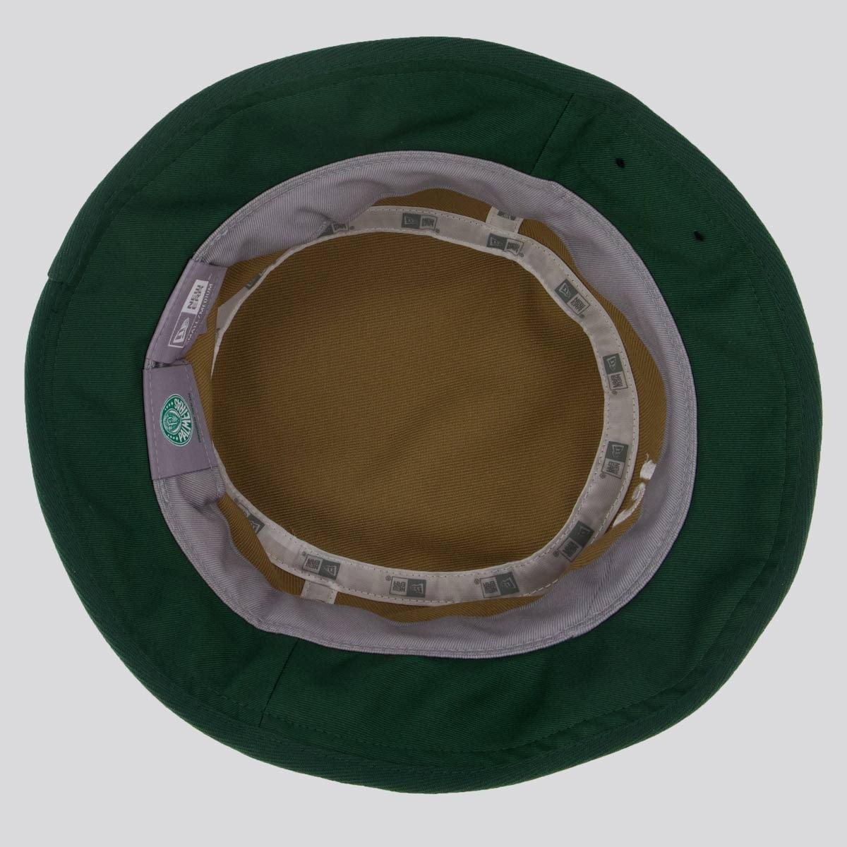 Bucket New Era Palmeiras Marrom e Verde