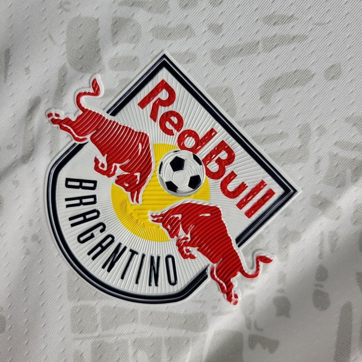 Camisa Red Bull Bragantino Home 22/23 Torcedor New Balance Masculina - Branca - Paixão no Manto