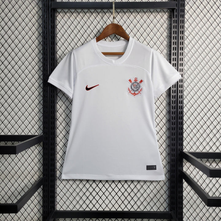 Camisa Feminina Corinthians 2023/24 Home - Paixão no Manto