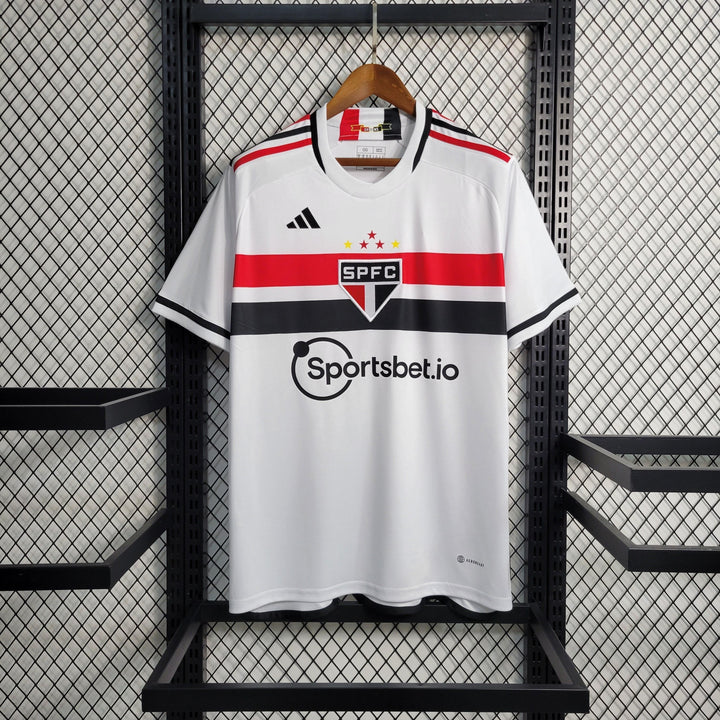 Camisa São Paulo Home 23/24 - Masculina - Paixão no Manto