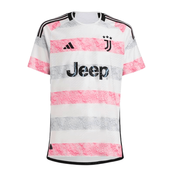 Camisa Juventus Away 23/24 - Torcedor Adidas Masculino - Rosa - Paixão no Manto