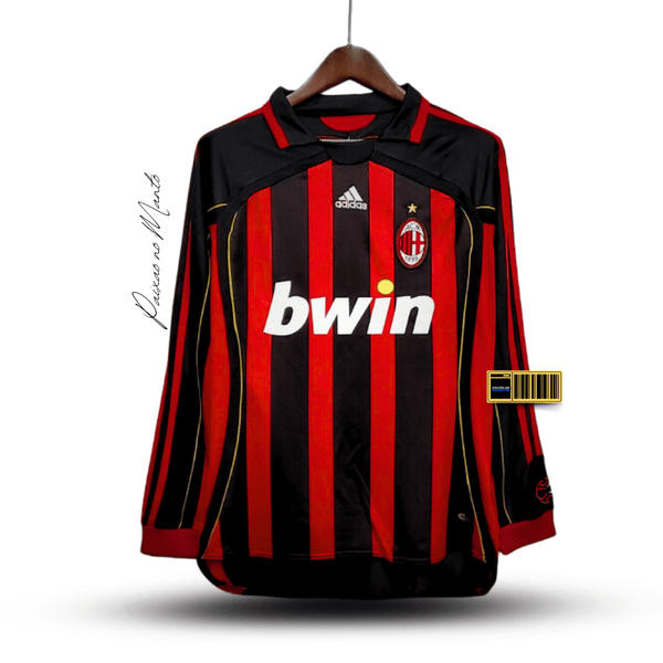 Camisa Retrô Milan 2006/07 - Away Manga Longa - Paixão no Manto