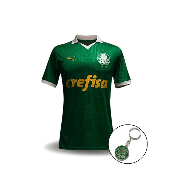 Camisa Palmeiras Puma I 24/25 - Modelo Jogador - Verde - Paixão no Manto