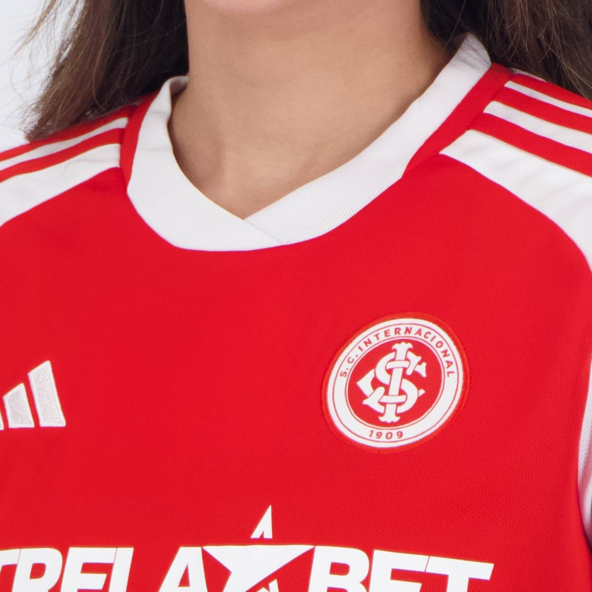 Camisa Feminina Internacional 2024/25 I